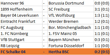 Mut Pal Dardai FC Schalke 04 Hertha BSC