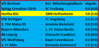 Flankengott Marvin Plattenhardt Hertha BSC TSG 1899 Hoffenheim 3-0