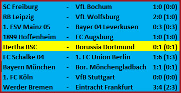 Trainer Sandro Schwarz auf dem Prüfstand Hertha BSC Borussia Dortmund